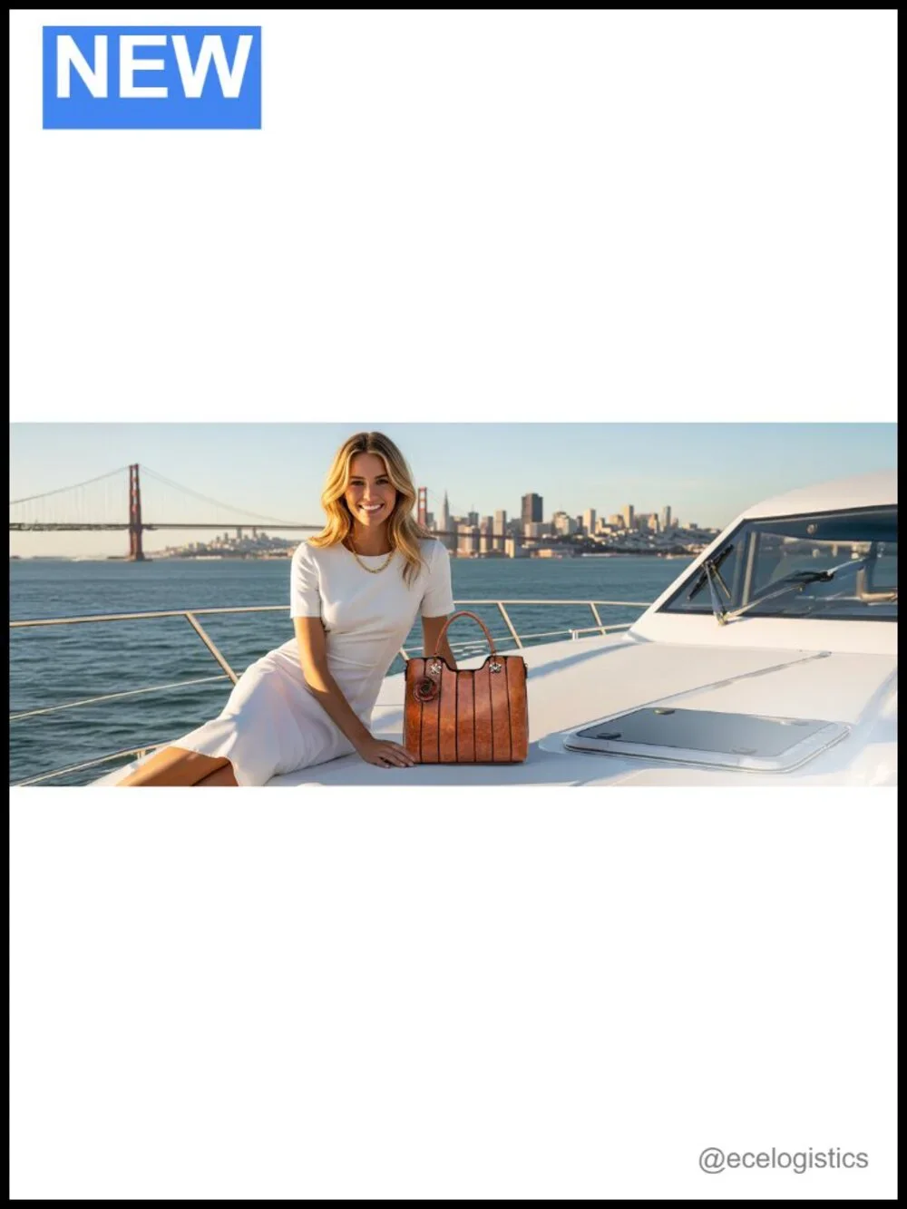 Vegan Leather Top-Handle Satchel Purse with Gold Hardware